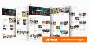 Qenews - Chủ đề WordPress sáng tạo dành cho Blogger
