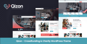 Qizon - Chủ đề WordPress gây quỹ cộng đồng & từ thiện