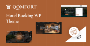 Qomfort - Chủ đề WordPress Đặt phòng khách sạn