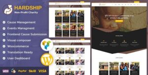 Quỹ từ thiện Hardship | Chủ đề WordPress phi lợi nhuận / gây quỹ
