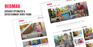 RedMag - Chủ đề tin tức giải trí và tối ưu hóa AdSense