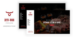 Redboa - Nhà hàng bít tết WordPress