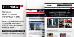 Reendex - Chủ đề WordPress cho tạp chí tin tức phát sóng