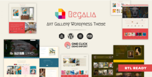 Regalia - Danh mục nghệ sĩ, Chủ đề phòng trưng bày nghệ thuật