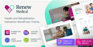Renew Medical - Phòng khám vật lý trị liệu và phục hồi chức năng Theme WordPress y tế
