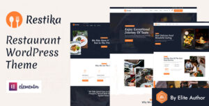 Restika - Chủ đề WordPress nhà hàng