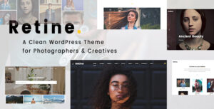Retine - Một chủ đề WordPress dành cho nhiếp ảnh gia và người sáng tạo
