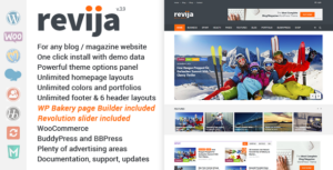 Revija – Chủ đề WordPress cho Blog/Tạp chí