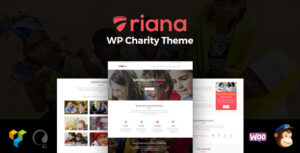 Riana - Chủ đề từ thiện WordPress