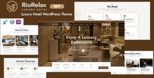 Riorelax – Chủ đề WordPress Khách sạn sang trọng