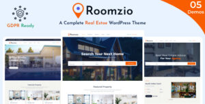 Roomzio - Chủ đề WordPress về bất động sản