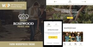 Rosewood | Chủ đề WordPress Nông nghiệp Eco Organic Farming