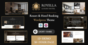 Royella - Chủ đề WordPress đa năng cho Đặt phòng khách sạn & Resort