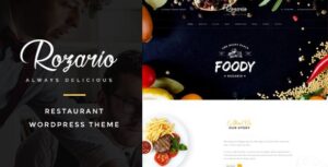 Rozario - Chủ đề WordPress về nhà hàng và thực phẩm