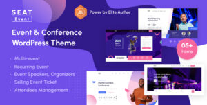SEATevent - Chủ đề WordPress cho sự kiện và hội nghị