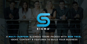SIGMA | Chủ đề WordPress đáp ứng đa mục đích kinh doanh & công nghệ mới nhất