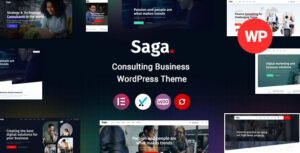 Saga - Chủ đề WordPress tư vấn kinh doanh