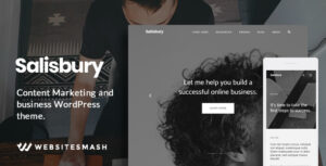 Salisbury - Chủ đề WordPress về Tiếp thị Nội dung & Kinh doanh