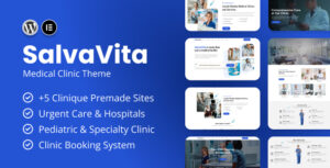 SalvaVita - Chủ đề WordPress cho phòng khám y tế