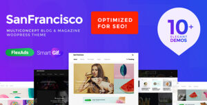 SanFrancisco - MultiConcept Blog & Tạp chí WordPress Theme