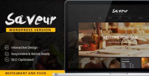 Saveur - Thực phẩm & Nhà hàng WordPress