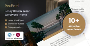 SeaPearl - Chủ đề WordPress Khách sạn & Khu nghỉ dưỡng sang trọng