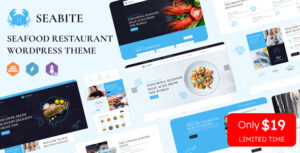 Seabite - Chủ đề WordPress Nhà hàng hải sản