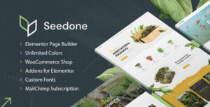 SeedOne - Chủ đề WordPress về Nông nghiệp