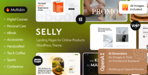 Selly - Chủ đề WordPress cho trang đích tiếp thị