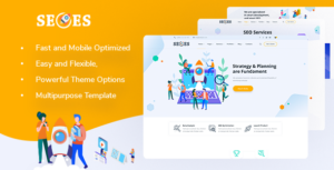 Seoes - Chủ đề WordPress của Cơ quan Tiếp thị