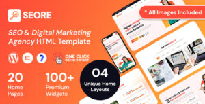 Seore – Chủ đề WordPress của Cơ quan SEO