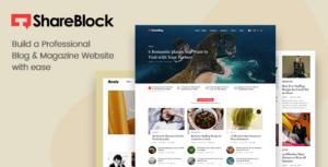 ShareBlock - Chủ đề WordPress cho tạp chí và blog