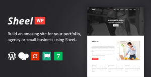 Sheel - Chủ đề WordPress cho trang đích kinh doanh và công ty sáng tạo