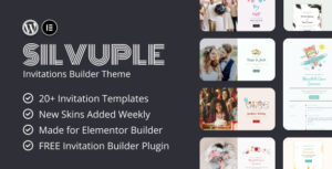 Silvuple – Chủ đề Trình tạo lời mời trực tuyến