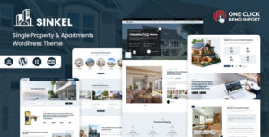 Sinkel - Chủ đề WordPress về bất động sản căn hộ và bất động sản đơn lẻ