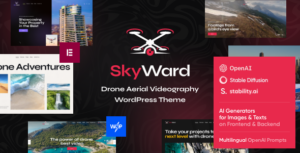 Skyward - Chủ đề WordPress Quay phim trên không bằng máy bay không người lái