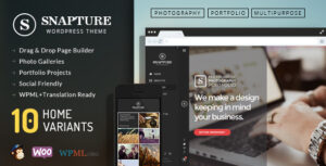 Snapture Photography & Chủ đề WordPress của công ty
