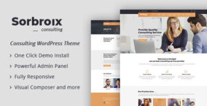 Sorbroix : Chủ đề WordPress tư vấn kinh doanh