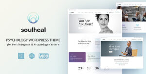 SoulHeal - Chủ đề WordPress về Tâm lý và Tư vấn