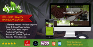 Sparky - Chủ đề WordPress đa năng cho Spa & Làm đẹp