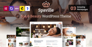 Spaville - Chủ đề WordPress về Spa và Làm đẹp