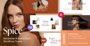 Spice - Chủ đề WordPress làm đẹp & làm tóc