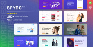 Spyro - Chủ đề WordPress cho trang đích tiếp thị