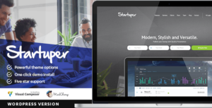 Startuper - Trang đích khởi nghiệp WordPress