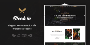 Steak In - Chủ đề WordPress Nhà hàng & Quán cà phê