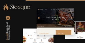 Steaque | Chủ đề WordPress cho nhà hàng và quán bar cocktail