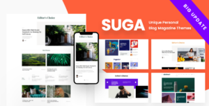 Suga - Chủ đề WordPress cho tạp chí và blog