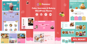 Sweeny - Chủ đề WordPress cho cửa hàng bánh, kem và bánh ngọt