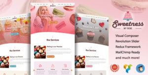 Sweetness - Chủ đề WordPress một trang