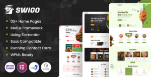 Swigo - Chủ đề WordPress cho nhà hàng và thức ăn nhanh